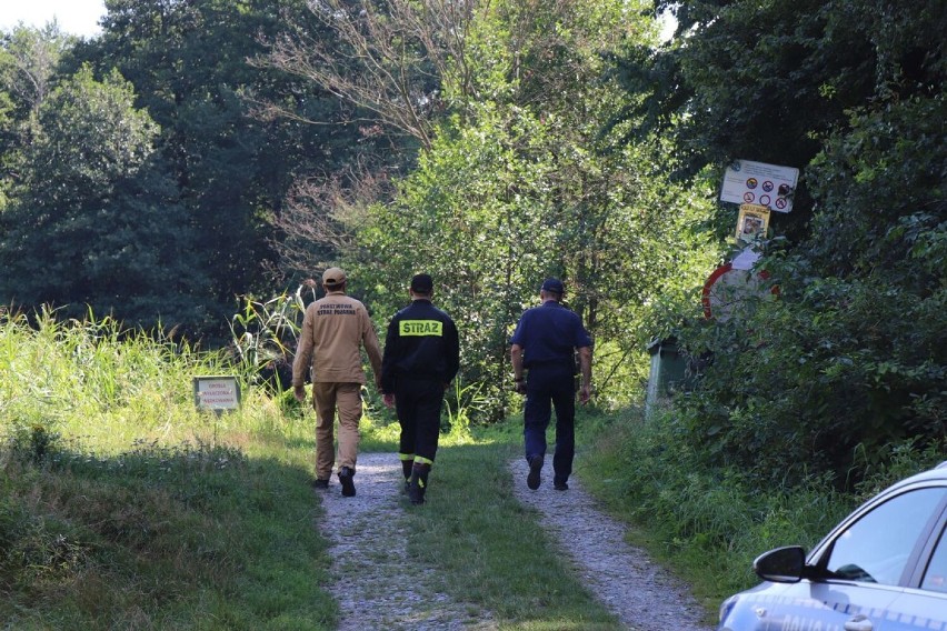 Służby kontrolowały akweny wodne i dzikie kąpieliska w powiecie oleśnickim