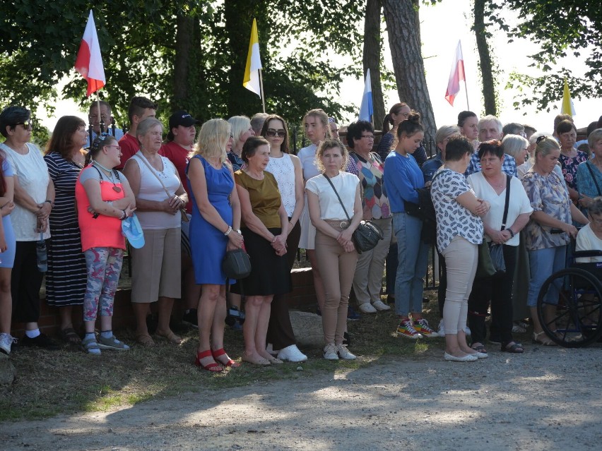 Pod koniec lipca obraz gościł w gminie Skoki