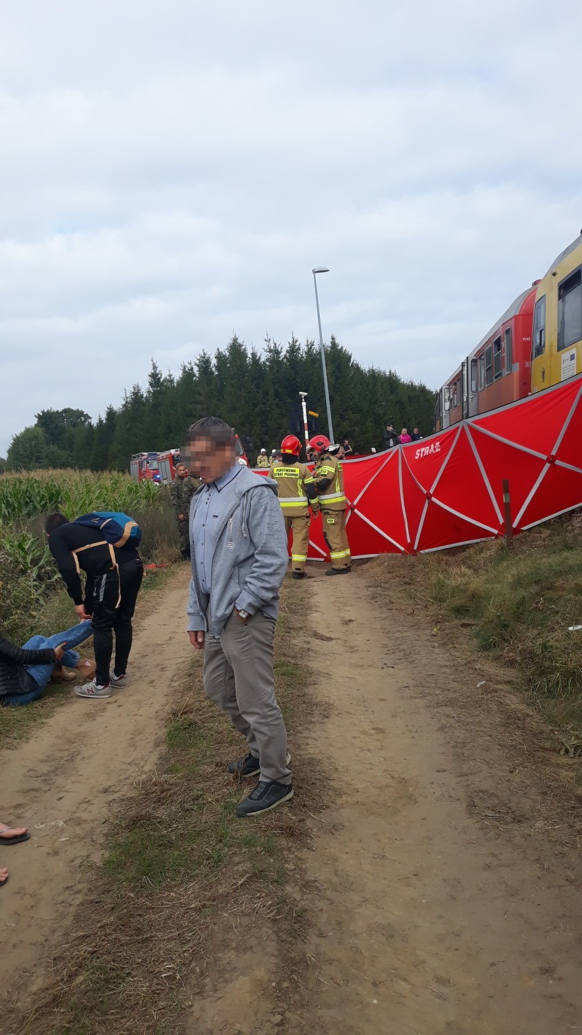 Tragiczny wypadek na torach we Władysławowie - 20 września 2020