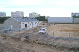 Trwa budowa boiska przy Meissnera na Zaspie [ZDJĘCIA] 