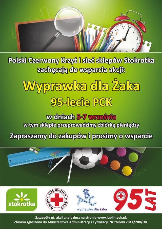 Zbiórka w Kraśniku: Będą zbierać pieniądze na wyprawki dla potrzebujących dzieci