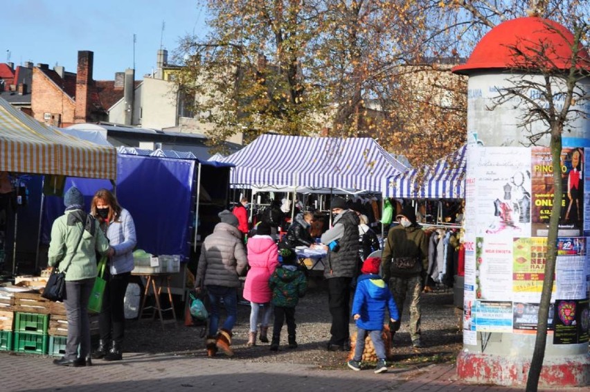 Jak sobota to oczywiście odwiedziliśmy kościańskie targowisko