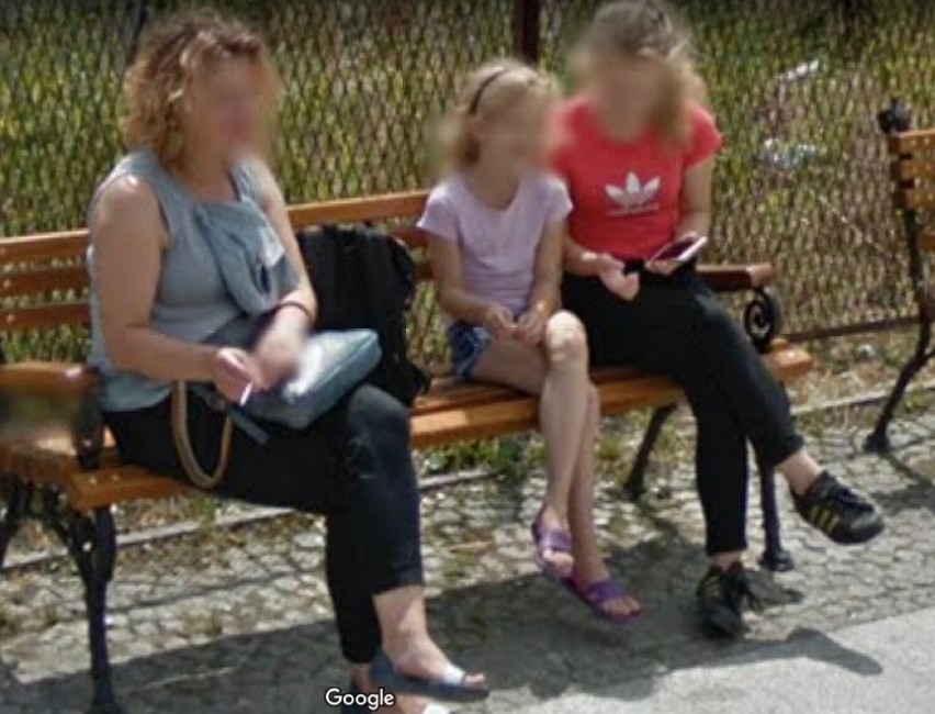 Moda na ulicach Nowego Sącza w Google Street View