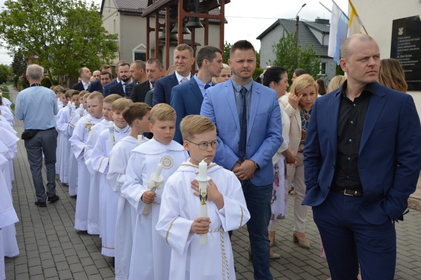 Lębork. 55 dzieci przyjęło sakrament I Komunii Świętej w parafii Miłosierdzia Bożego