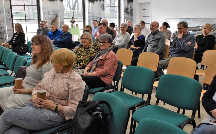 Podczas "Spotkania z podróżnikiem" w Kruszwicy Mirosława...