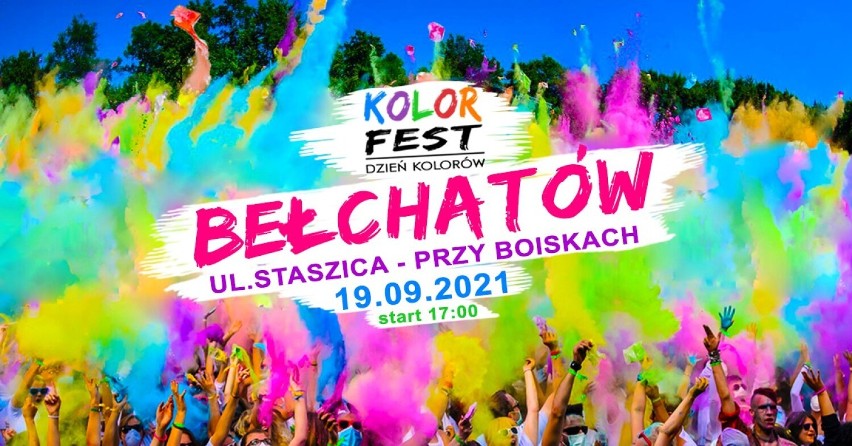 Kolor Fest Bełchatów - Dzień Kolorów Holi w Bełchatowie...