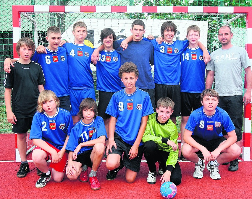 Złoci medaliści w kategorii chłopców 11-13 lat: Łódź -...
