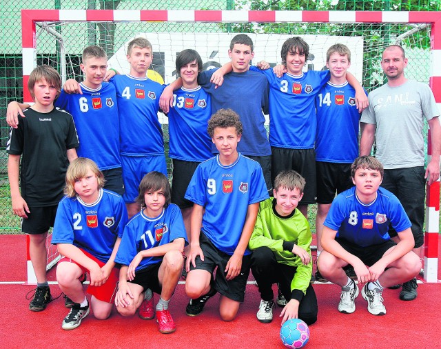 Złoci medaliści w kategorii chłopców 11-13 lat: Łódź - Szkoła Podstawowa nr 149