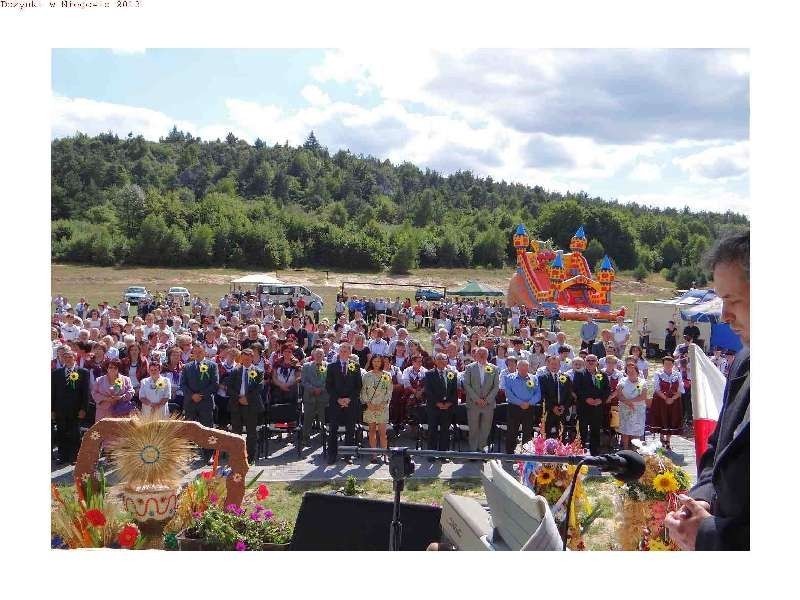 Dożynki Gminno-Parafialne Niegowa 2013