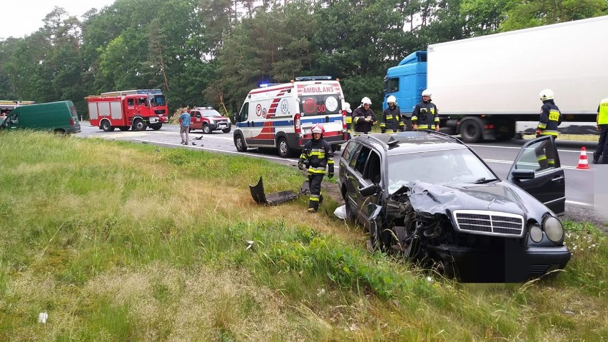 Kolejny groźny wypadek na DK11 w Wełnie [ZDJĘCIA]