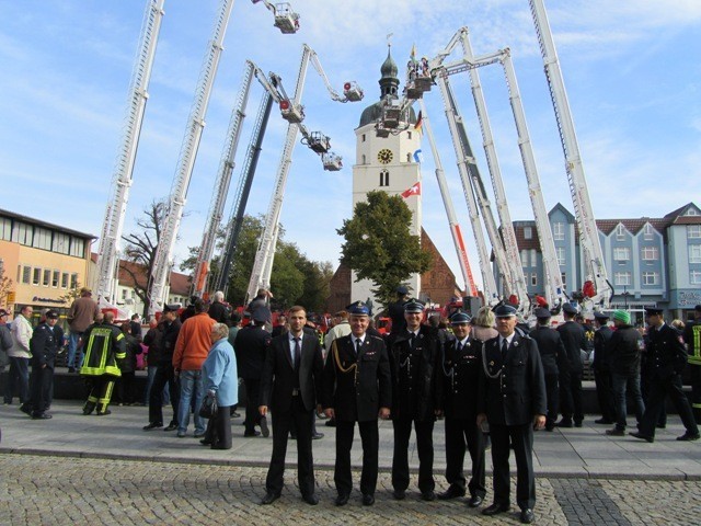 Wolsztyńscy strażacy w Lubben