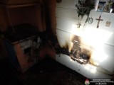 Pożar w Lubartowie: Z pieca wypadł żar, zapaliło się mieszkanie (ZDJĘCIA)