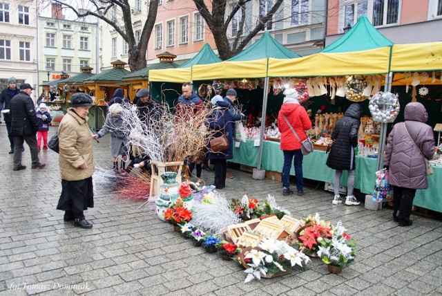 Świąteczny jarmark na zielonogórskim deptaku potrwa do 22 grudnia.