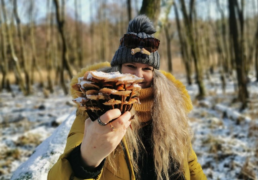 Śnieżne grzybobranie Beaty Bilskiej-Zaleskiej