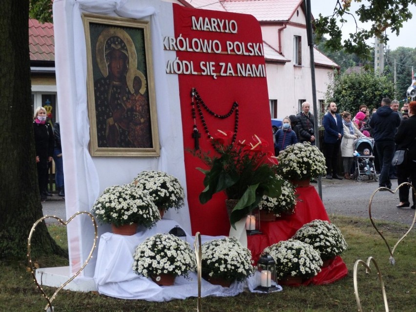 Nawiedzenie kopii obrazu Matki Boskiej Jasnogórskiej w Wytomyślu 