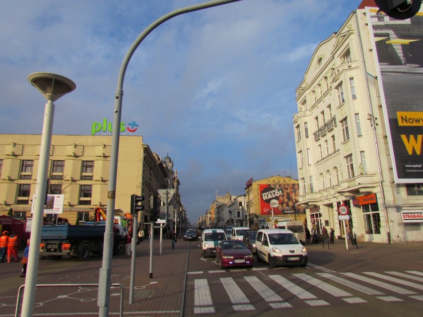 Ulica Piotrkowska będzie przebudowywana do 2014