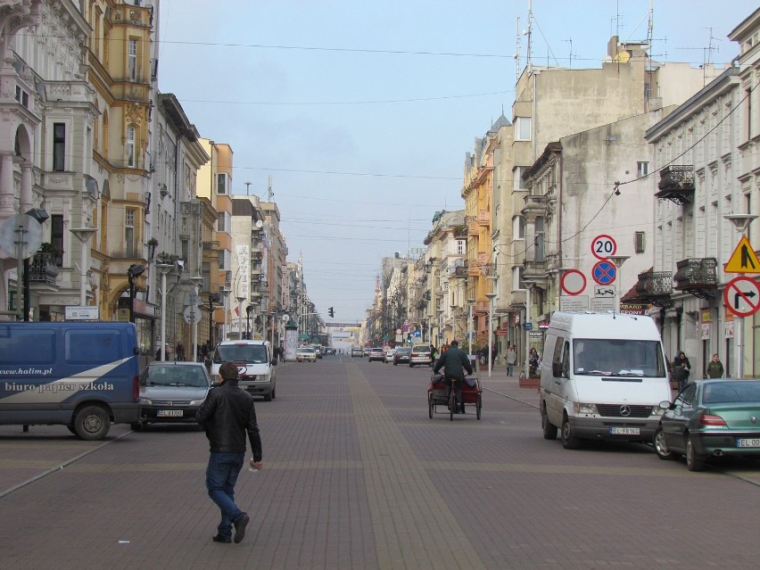 Ulica Piotrkowska będzie przebudowywana do 2014