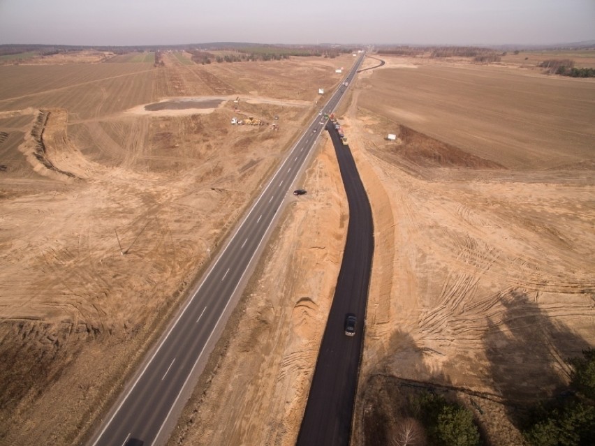 Węzeł A1 w Lgocie rośnie w oczach