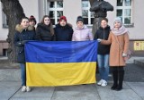 Czwarty dzień protestów w Wolsztynie. Manifestacja poparcia Ukrainy