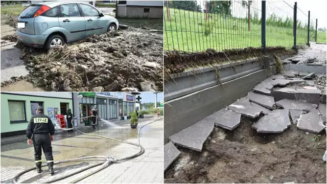 W Czchowie i okolicznych miejscowościach trwa wielkie sprzątanie po nawałnicy