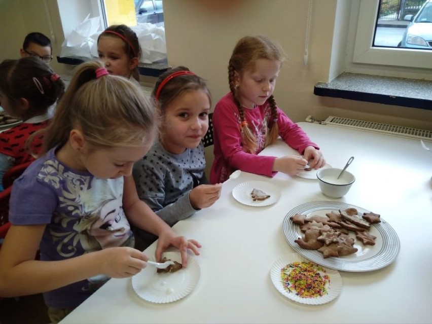 Pieczenie pierników w przedszkolu w Bonikowie 
