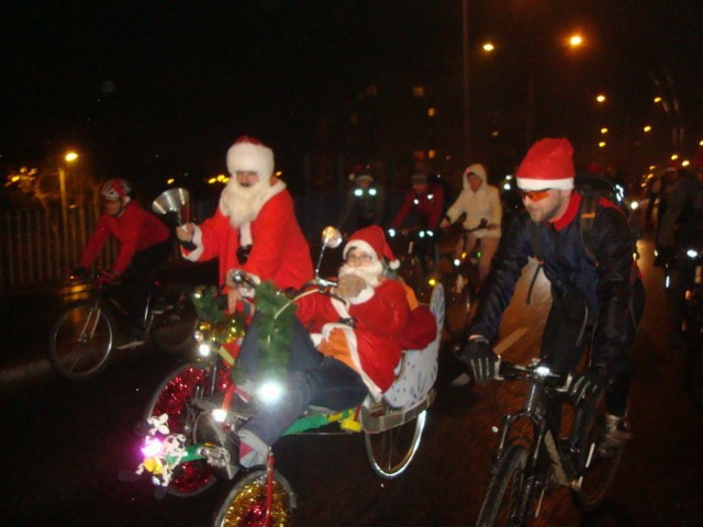 Parada Mikołajów w Tychach w 2009 roku