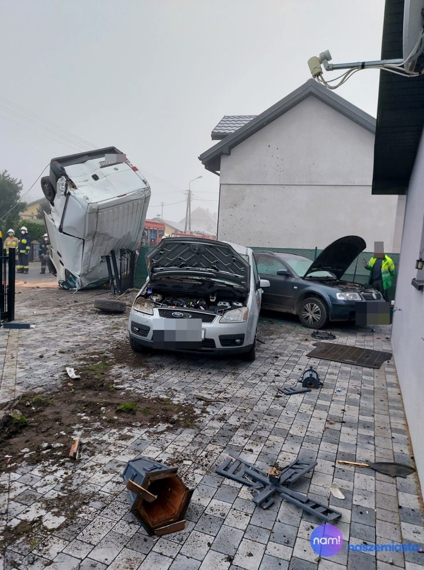 Poważny wypadek w gminie Lipno