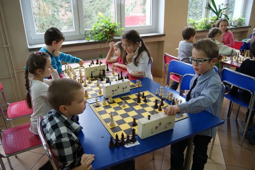 Turniej szachowy przedszkolaków w Rybniku