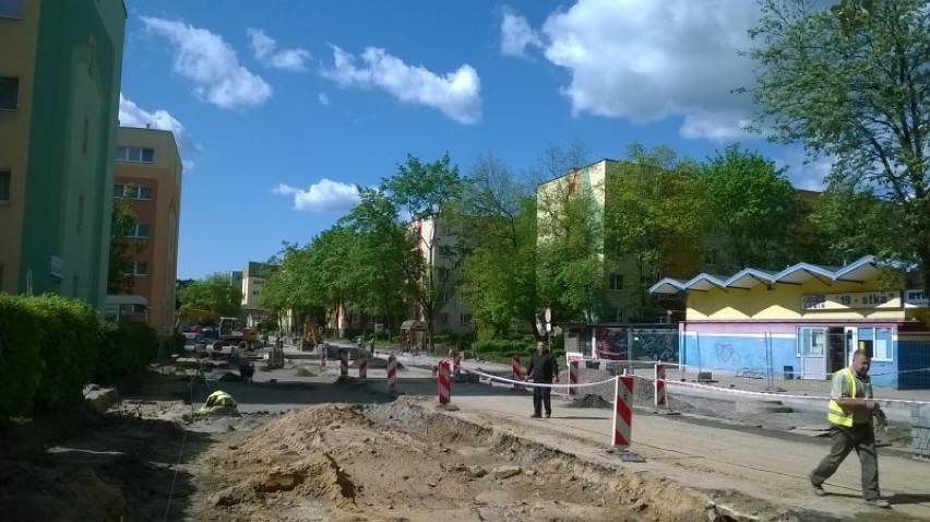 Trwa przebudowa ulicy Mickiewicza. Oby do lipca...