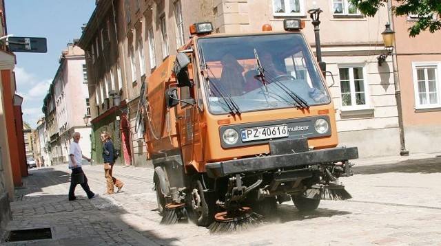 Na większości poznańskich ulic w tym roku zamiatarki już nie zobaczymy