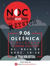 Noc Bibliotek w Oleśnicy już w najbliższy weekend
