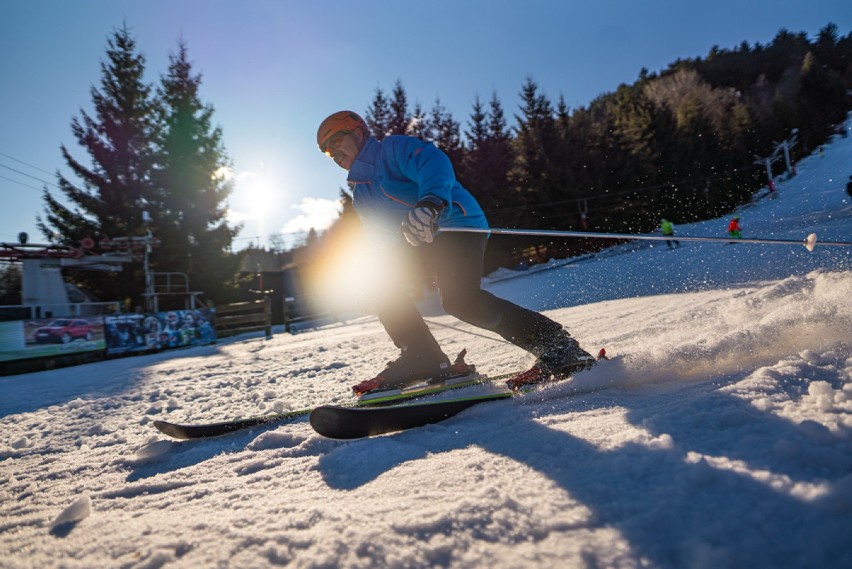 W Rzeczce, w gminie Walim, można pojeździć na nartach.
