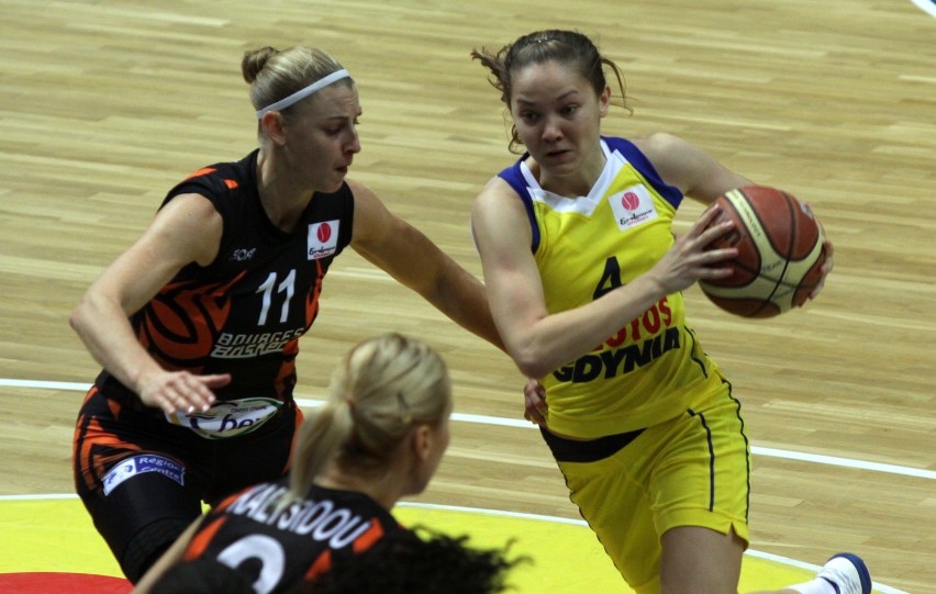Euroliga koszykarek: Lotos Gdynia - Bourges Basket 71:67. Pierwsza wygrana gdynianek