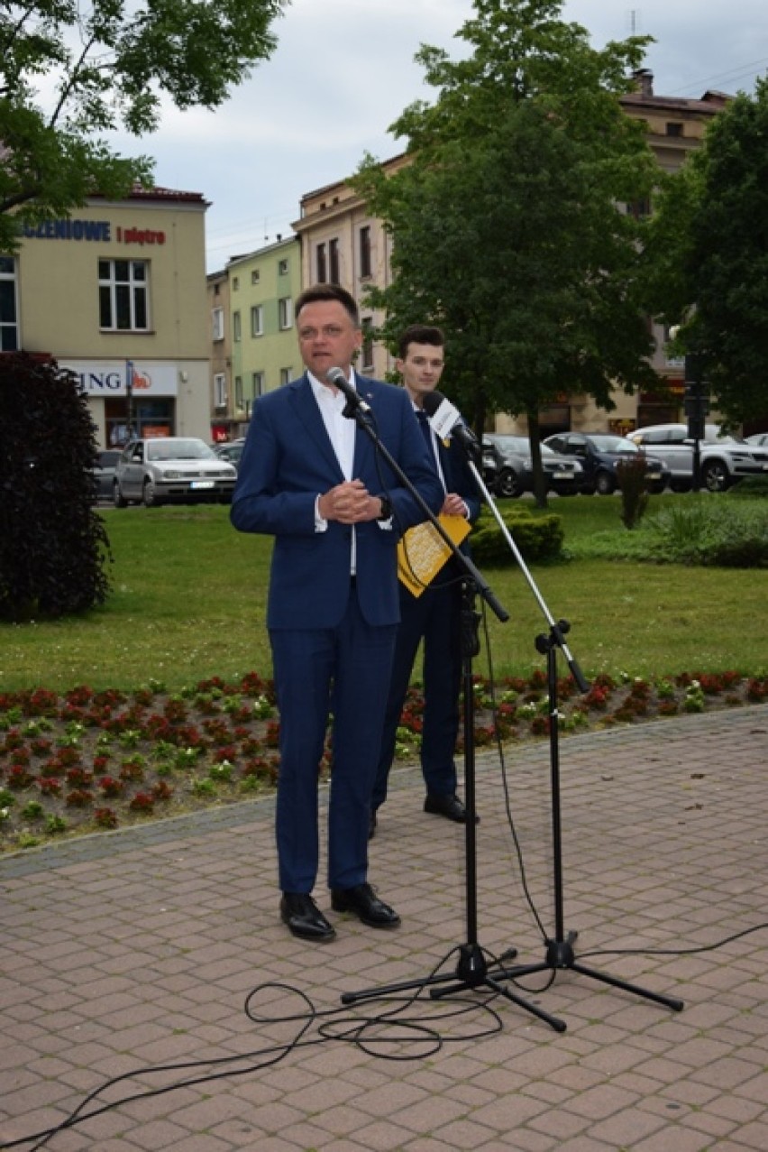 Szymon Hołownia na spotkaniu z wyborcami w Dębicy [ZDJĘCIA]