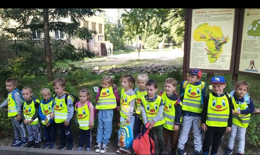 Wycieczka przedszkolaków z Karnkowa do Zoo w Płocku