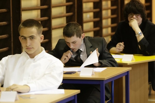 W środę na uczniów gimnazjów czekał test matematyczno-przyrodniczy