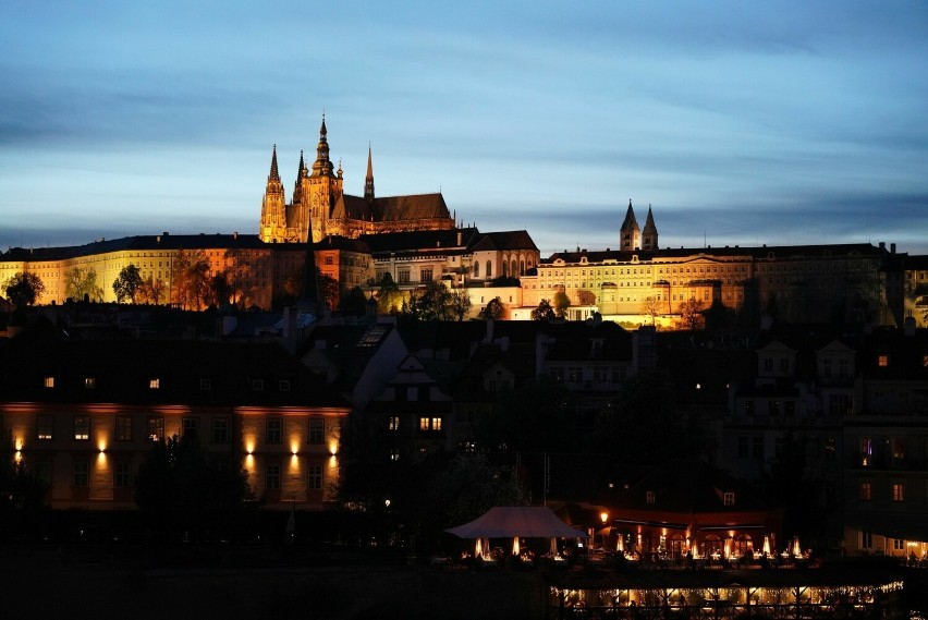Panoramy czeskiej Pragi.