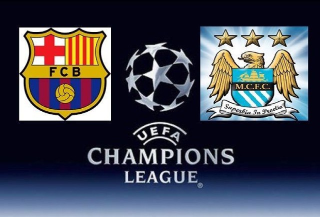 Liga Mistrz&oacute;w. Mecz FC Barcelona - Manchester City. Środa - 18.03.2015 r., godz: 20:25 (studio), godz: 20:40 (mecz). Transmisja: TVP1