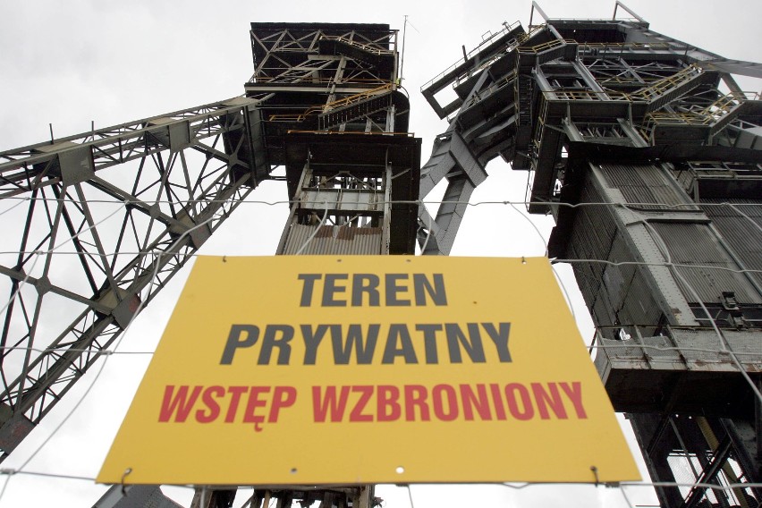 Wieże szybowe Chrobry po kopalni Wałbrzych, zostały...
