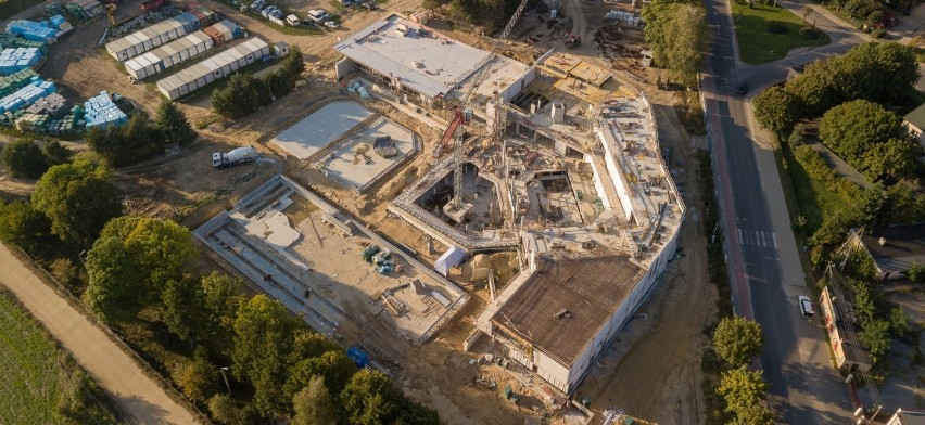 Budowa basenów termalnych w Poddębicach - rusza kolejny etap...