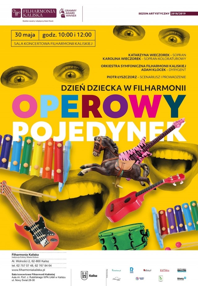 Dzień Dziecka z Filharmonią Kaliską. Operowy pojedynek w sali koncertowej