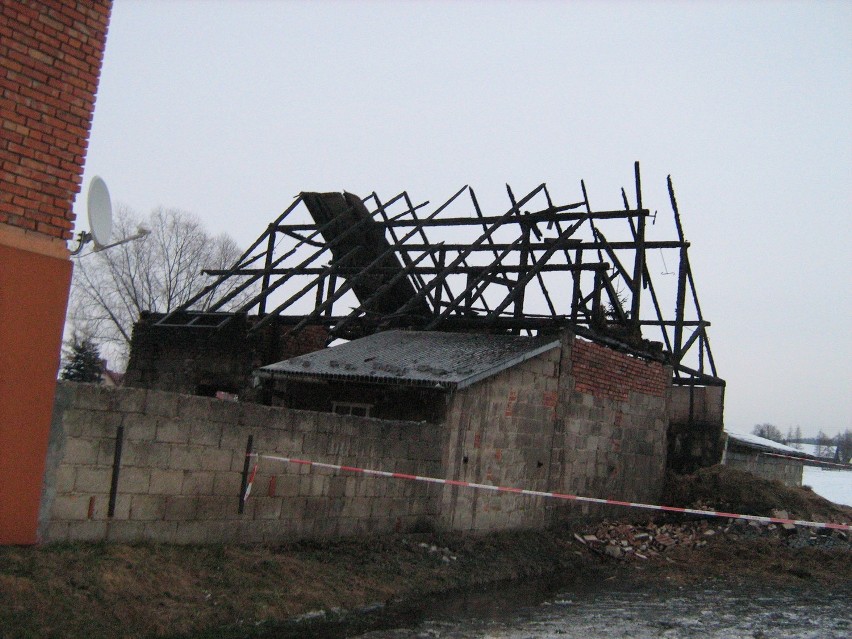 Bochnia: pożar stodoły przy ul. Rejtana [ZDJĘCIA]