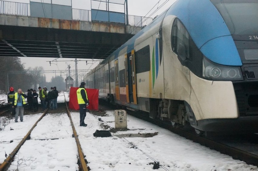 Śmiertelny wypadek kolejowy w Zabrzu. Mężczyzna zginął pod...