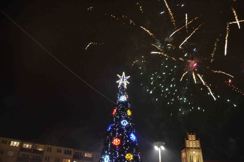 Sylwester 2013 na placu Pokoju w Lęborku