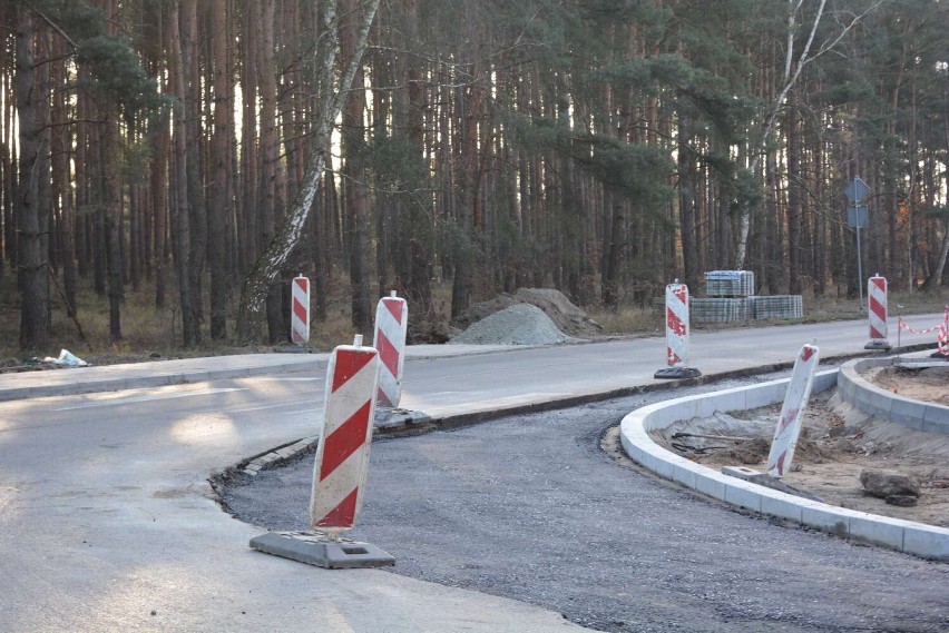 Rozpoczeła się przebudowa skrzyżowania obwodnicy Międzychodu...