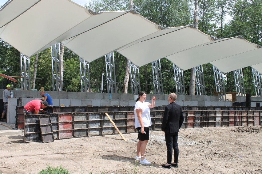 W Turku powstaje amfiteatr ze sceną na wodzie. Trwają prace rewitalizacyjne parku