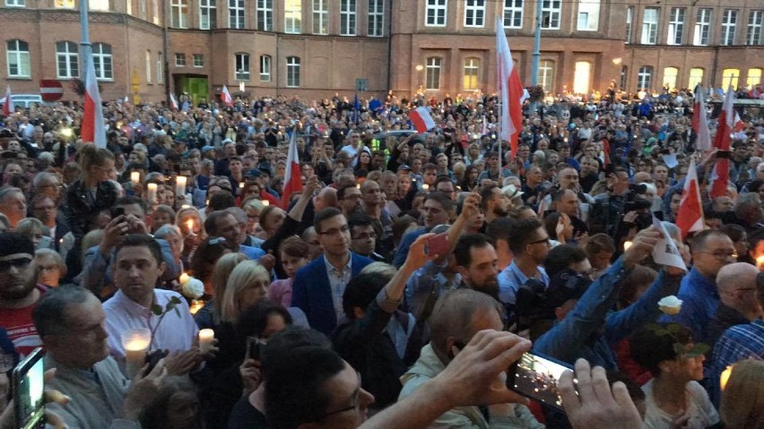 Protest w Gdańsku 20.07.2017