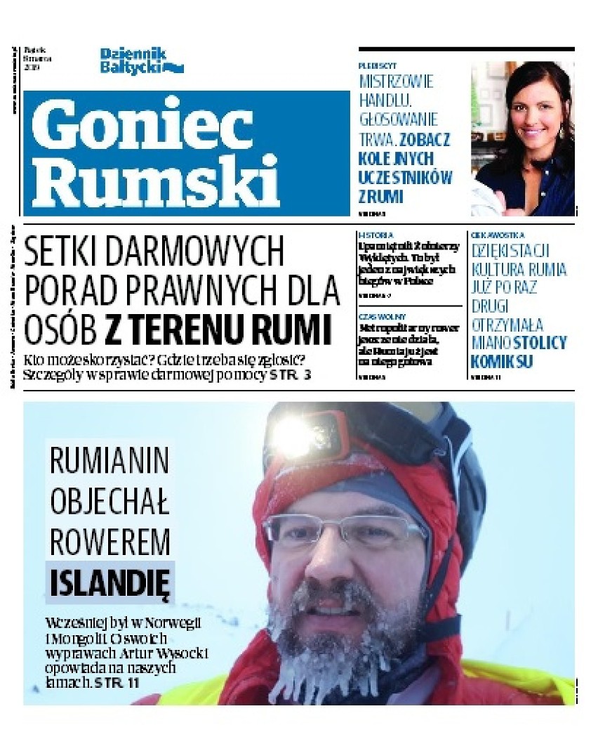 Goniec Rumski: co w dziejszym wydaniu gazety? ZOBACZ