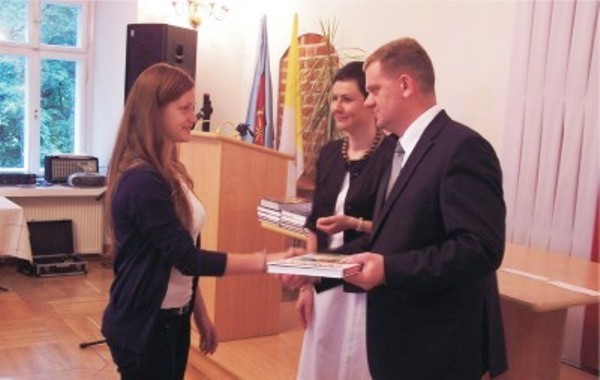 Burmistrz Koła wręczył nagrody najlepszym uczniom
