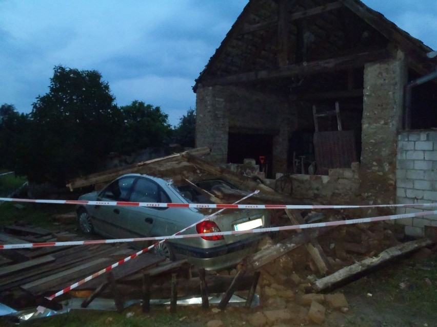 Wichura w Szamocinie. Nawałnica wyrządziła duże szkody...